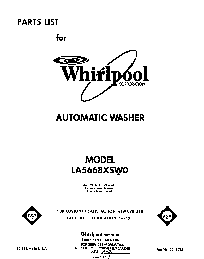 Front cover