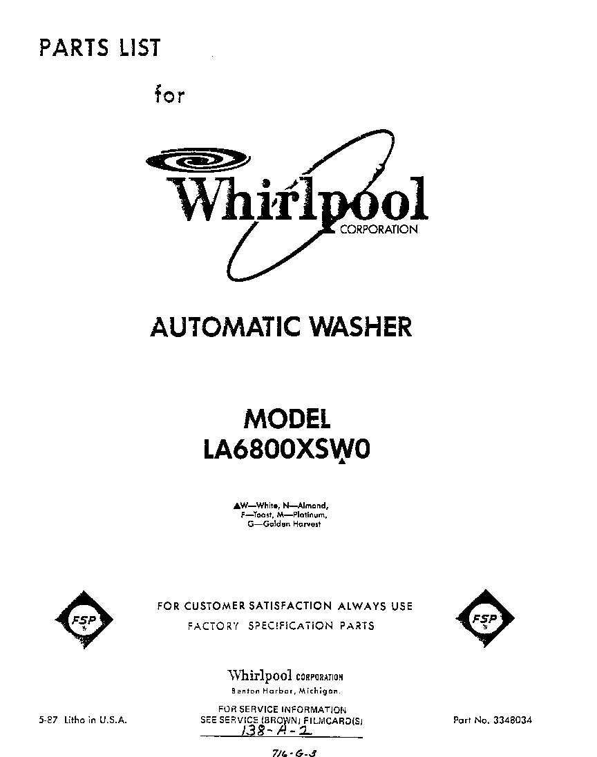 Front cover