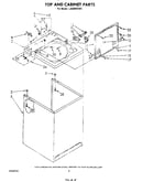 Top and cabinet