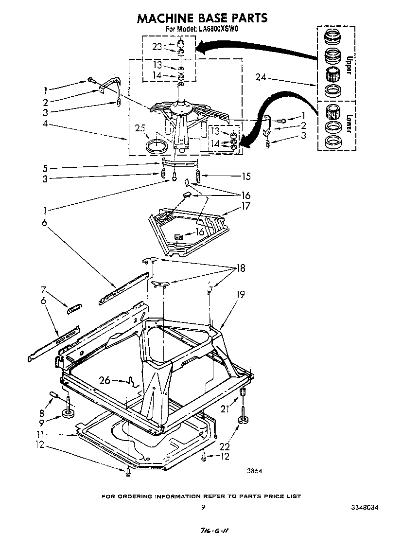 Machine base