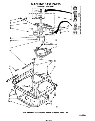 Machine base