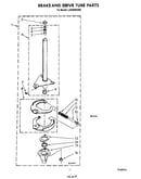 Brake and drive tube
