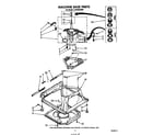 Whirlpool LA5430XSW0 machine base diagram