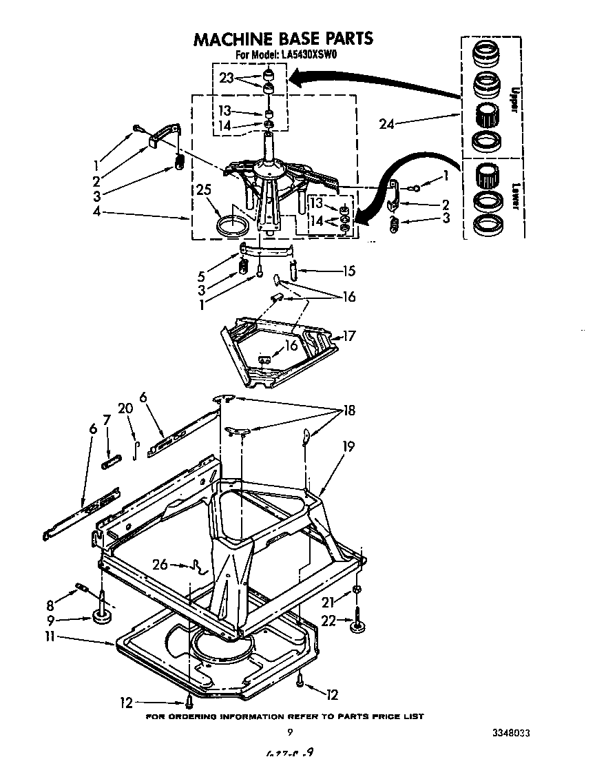 Machine base