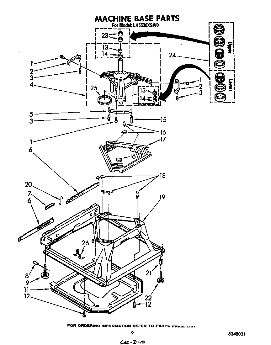 Machine base