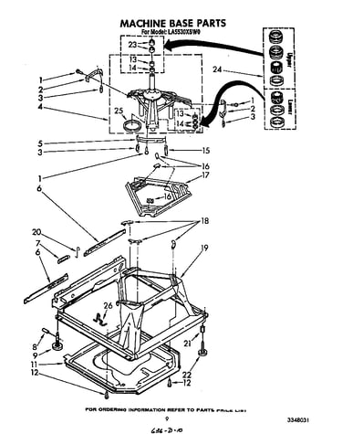 Machine base