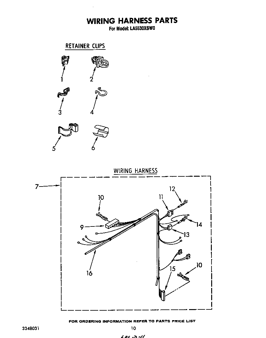 WIRING HARNESS