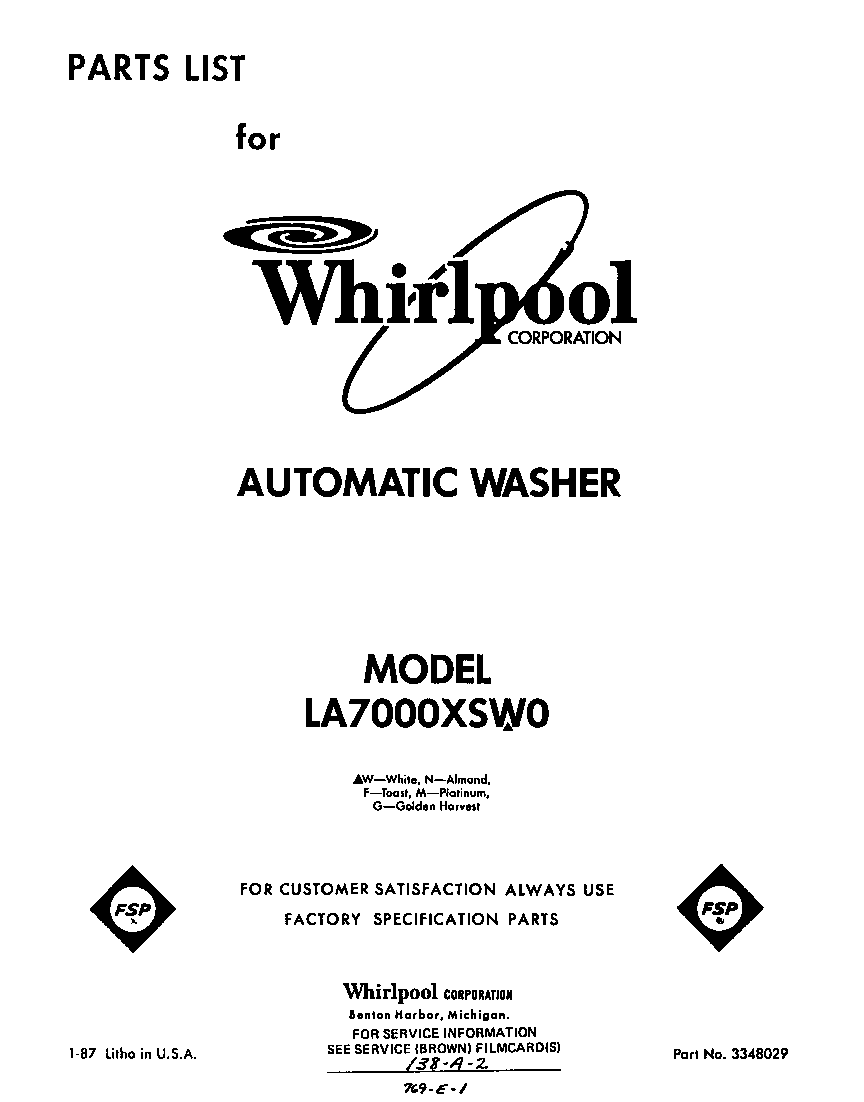 Front cover