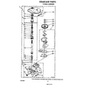 Whirlpool LA3400XSW0 gearcase diagram