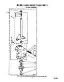 Brake and drive tube