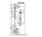 Whirlpool LA5400XSW0 gearcase diagram