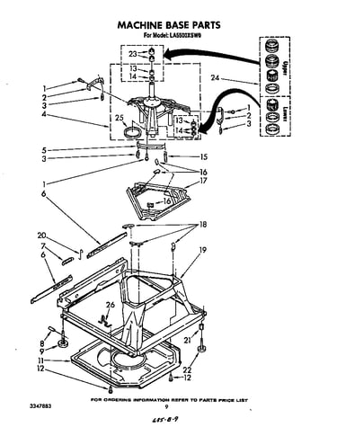 Machine base
