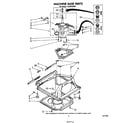 Whirlpool LA5950XSW0 machine base diagram
