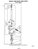 Brake and drive tube