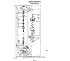 Whirlpool LA5950XSW0 gearcase diagram