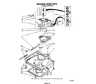 Whirlpool LA7700XSW0 machine base diagram