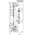 Whirlpool LA5380XSW0 gearcase diagram