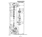 Whirlpool LA5580XSW0 gearcase diagram