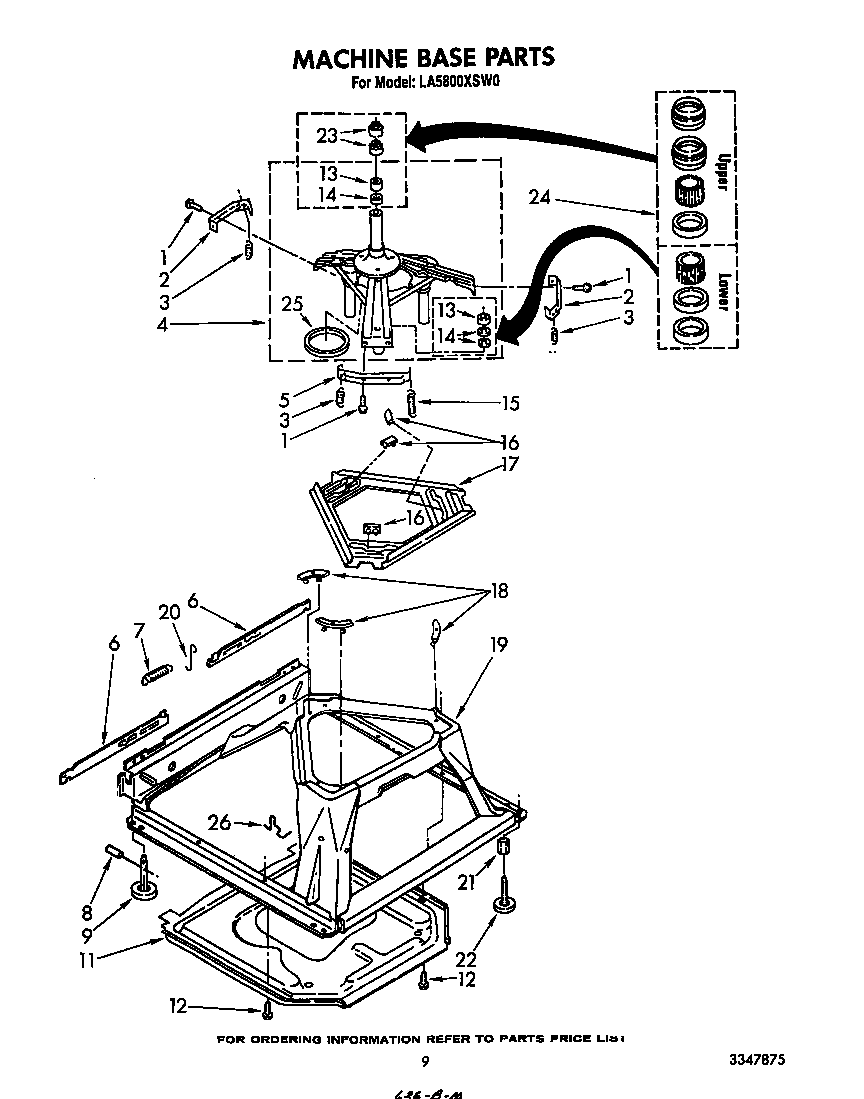 Machine base