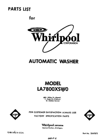 Front cover