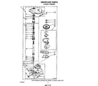Whirlpool LA7800XSW0 gearcase diagram
