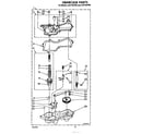 Whirlpool LA5715XPW3 gearcase diagram