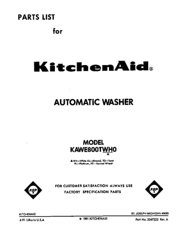 Front cover