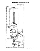 Brake and drive tube