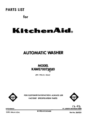 Front cover