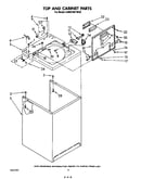 Top and cabinet
