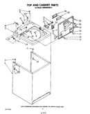 Top and cabinet
