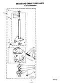 Brake and drive tube