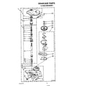 KitchenAid KAWE900SWH1 gearcase diagram