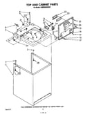 Top and cabinet