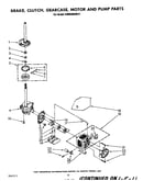 Brake, clutch, gearcase, motor and pump