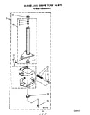 Brake and drive tube