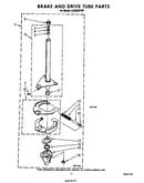 Brake and drive tube