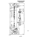 Whirlpool LA5600XPW7 gearcase diagram