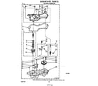 Whirlpool LA5380XPW2 gearcase diagram