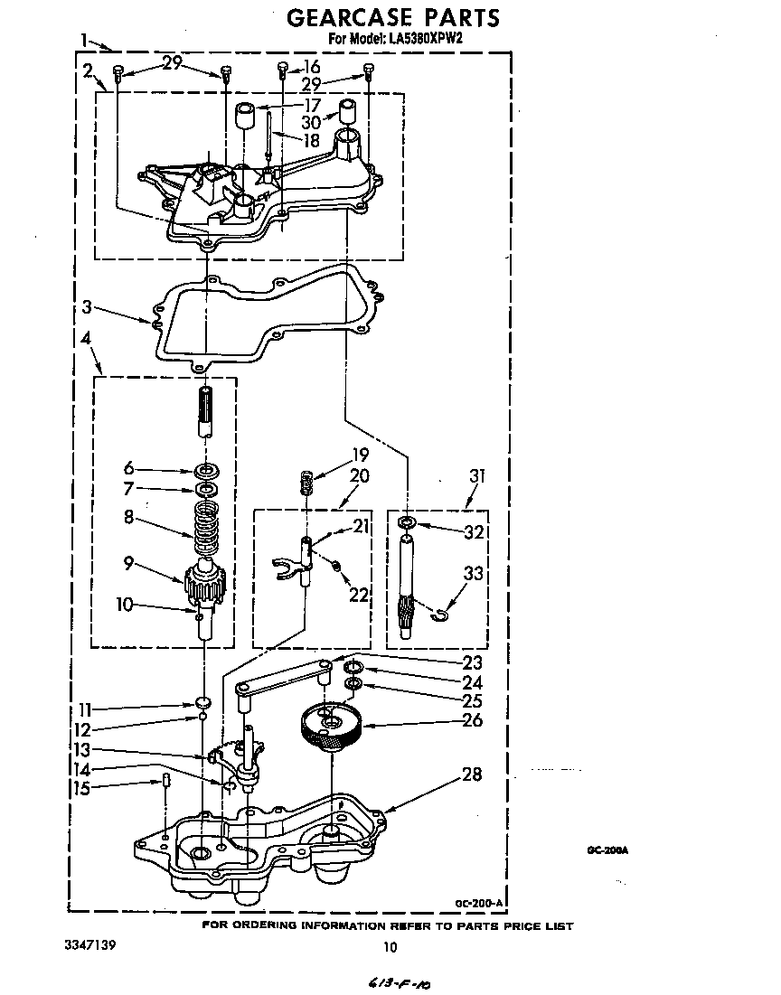 Gearcase
