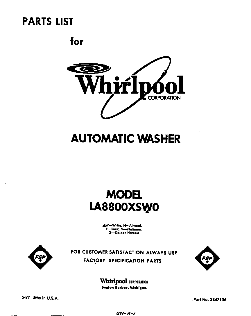 Front cover
