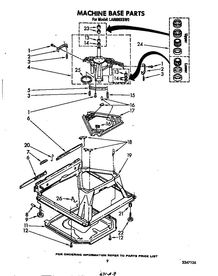 Machine base