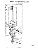 Brake and drive tube