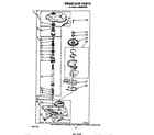 Whirlpool LA8800XSW0 gearcase diagram