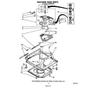 Whirlpool LA5570XPW5 machine base diagram