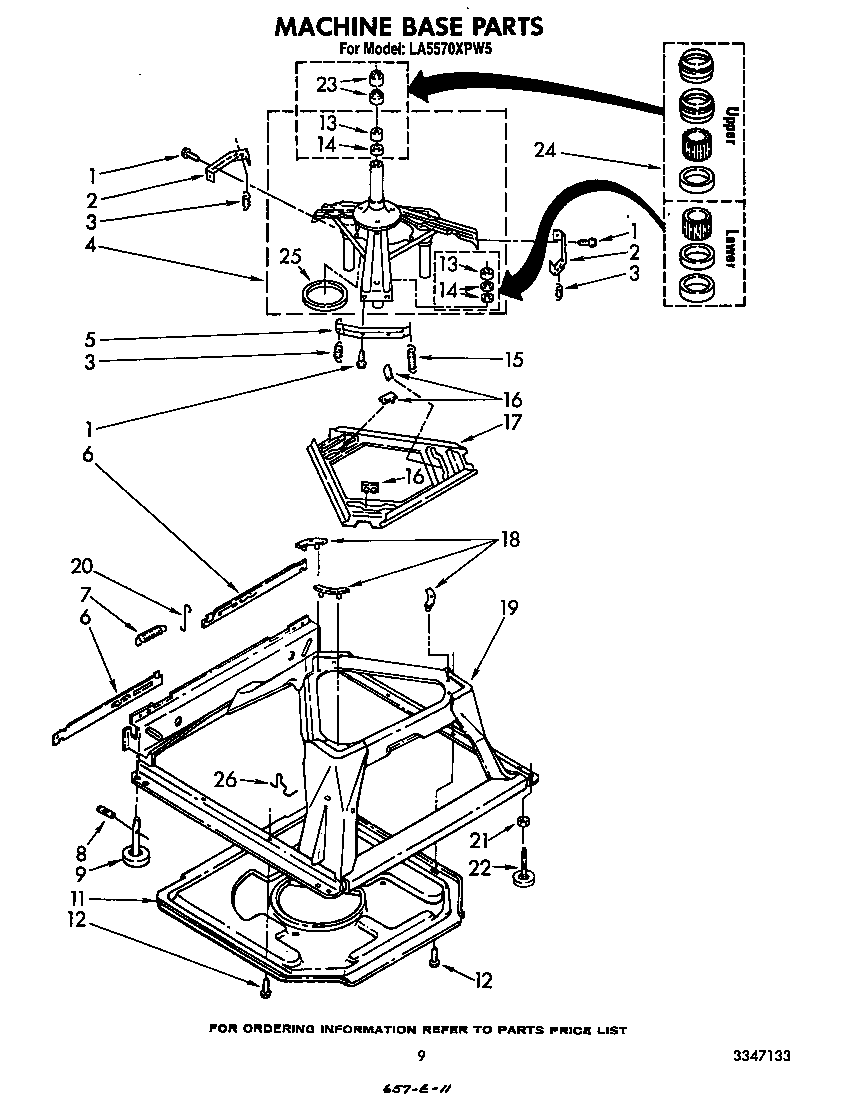 Machine base