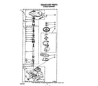 Whirlpool LA5570XPW4 gearcase diagram