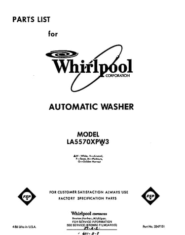 Front cover