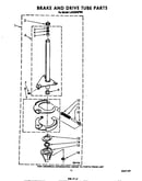 Brake and drive tube
