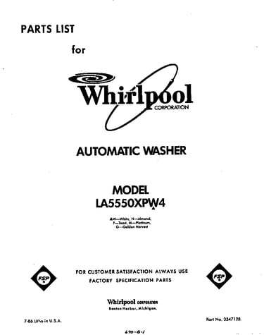Front cover